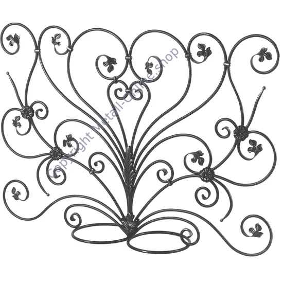 Ornament aus Schmiedeeisen