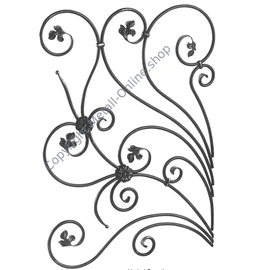 Ornament aus Schmiedeeisen