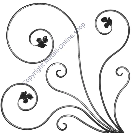 Ornament aus Schmiedeeisen