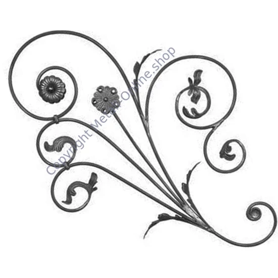 Ornament aus Schmiedeeisen