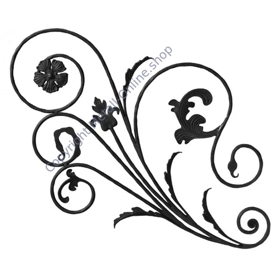 Ornament aus Schmiedeeisen