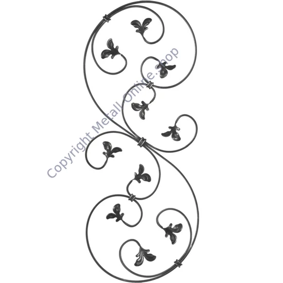 Barock Element, Flachmaterial 