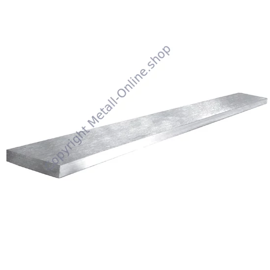 Flachmaterial, Edelstahl (AISI 304 - V2A), in verschiedenen Oberflächen