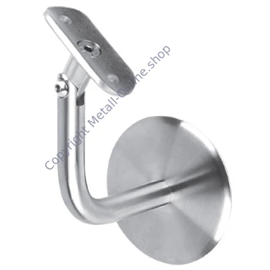 Handlaufhalter für Rundrohr, mit Gelenk, Edelstahl (AISI 304 - V2A), verschiedene Größen