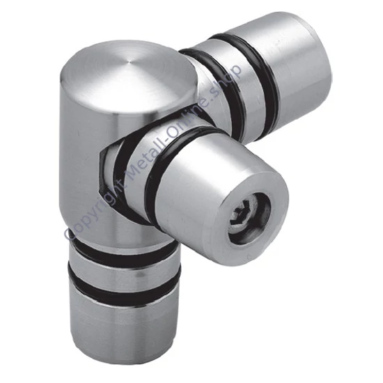 Eckverbinder 90°, Edelstahl (AISI 304 - V2A)