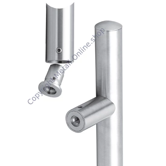 Halter für Türgriff mit M8 Innengewinde, Edelstahl (AISI 304 - V2A)
