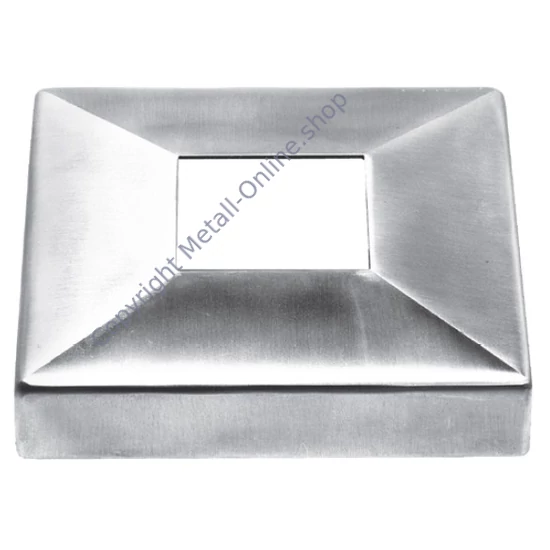 Abdeckrosette für Bodenanker 30.002S.04S, Edelstahl (AISI 304 - V2A)