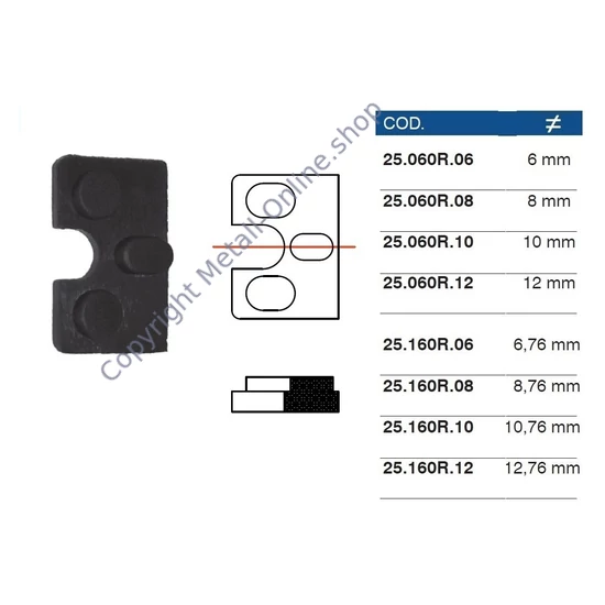 Gummieinlage für Glashalter 55x55mm