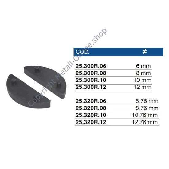 Gummieinlage für Glashalter rund