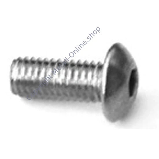 Schraube, Edelstahl (AISI 304 - V2A)