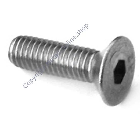 Schraube, Edelstahl (AISI 304 - V2A), verschiedene Größen
