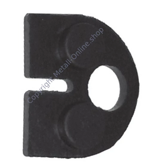 Gummieinlage für Glashalter 50x40mm