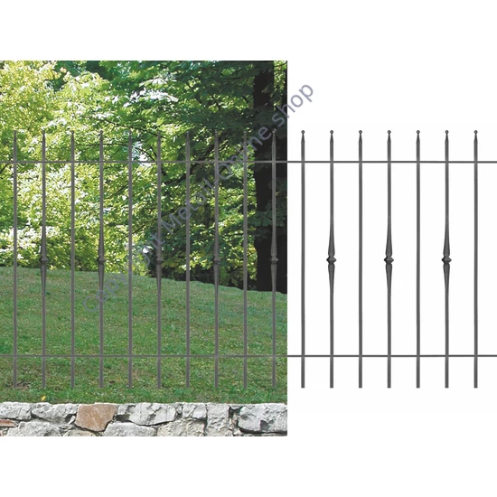 Schmiedezaun-Design 