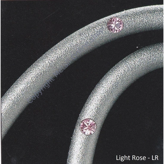 Abstraktes Ornament mit Swarovski Kristall Dekor
