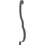Bauchstab, klassisch, Flachmaterial, glatt