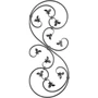 Barock Element, Rundmaterial, glatt