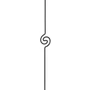 Zierstab, modern