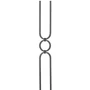 Zierstab, modern, verschiedene Materialstärken