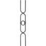 Zierstab, modern, verschiedene Materialstärken