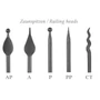 Zaunstab, geschmiedet, Rundmaterial, verschiedene Größen und Zaunspitzen