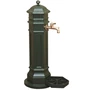 gartenbrunnen, standbrunnen, antik, mit wasserhahn