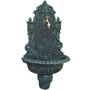 gartenbrunnen, wandbrunnen, antik, mit wasserhahn