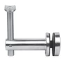 Bild 1/4 - Handlaufhalter für Rund-und Vierkantrohr, anbaubar an Glas, höhenverstellbar, Edelstahl (AISI 304 - V2A), verschiedene Größen