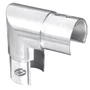 Eckbogen 90° für Glasleistenrohr, vertikal, Edelstahl (AISI 304 - V2A)