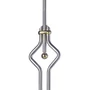 Zierstab, Edelstahl (AISI 304 - V2A), Dekor in Kupfer
