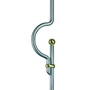 Zierstab, Edelstahl (AISI 304 - V2A), Dekor in Kupfer