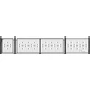Zierstab, modern, verschiedene Materialstärken