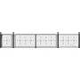 Zierstab, modern, verschiedene Materialstärken